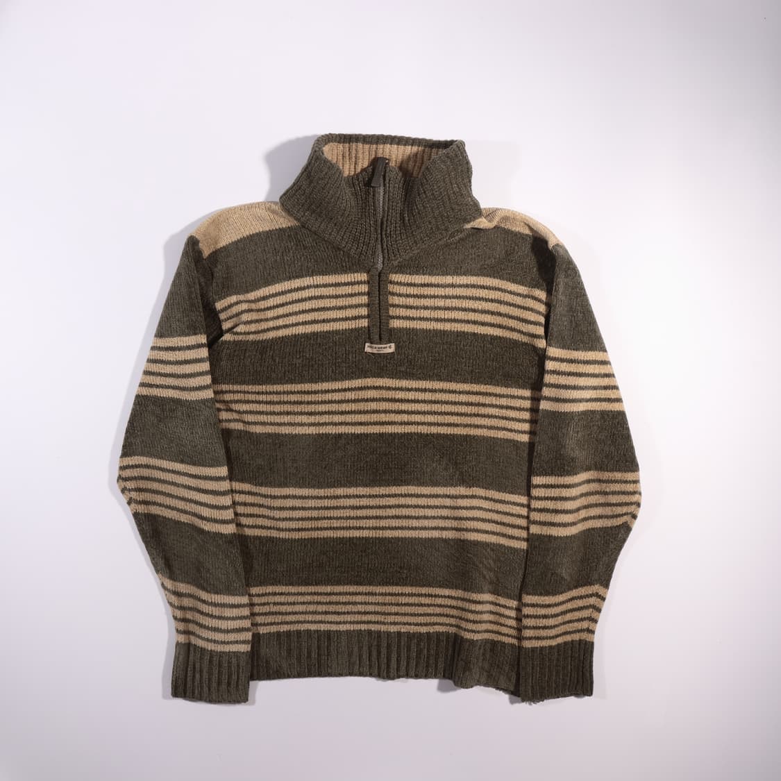 ROCAWEAR 반집업 니트 B557 상품이미지1