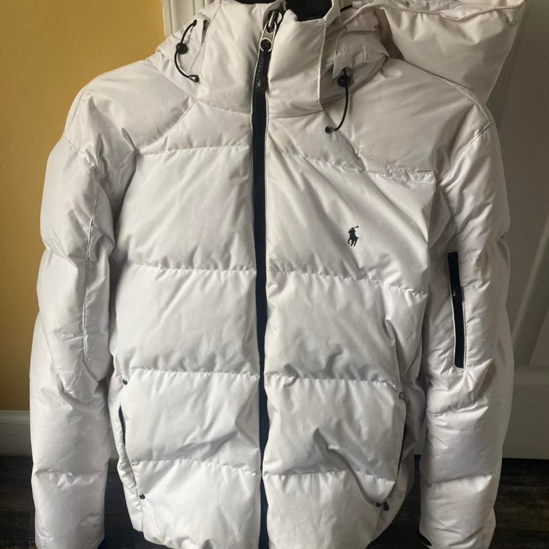 10s 폴로 랄프로렌 퍼포먼스 다운 패딩 자켓 화이트 상품이미지1