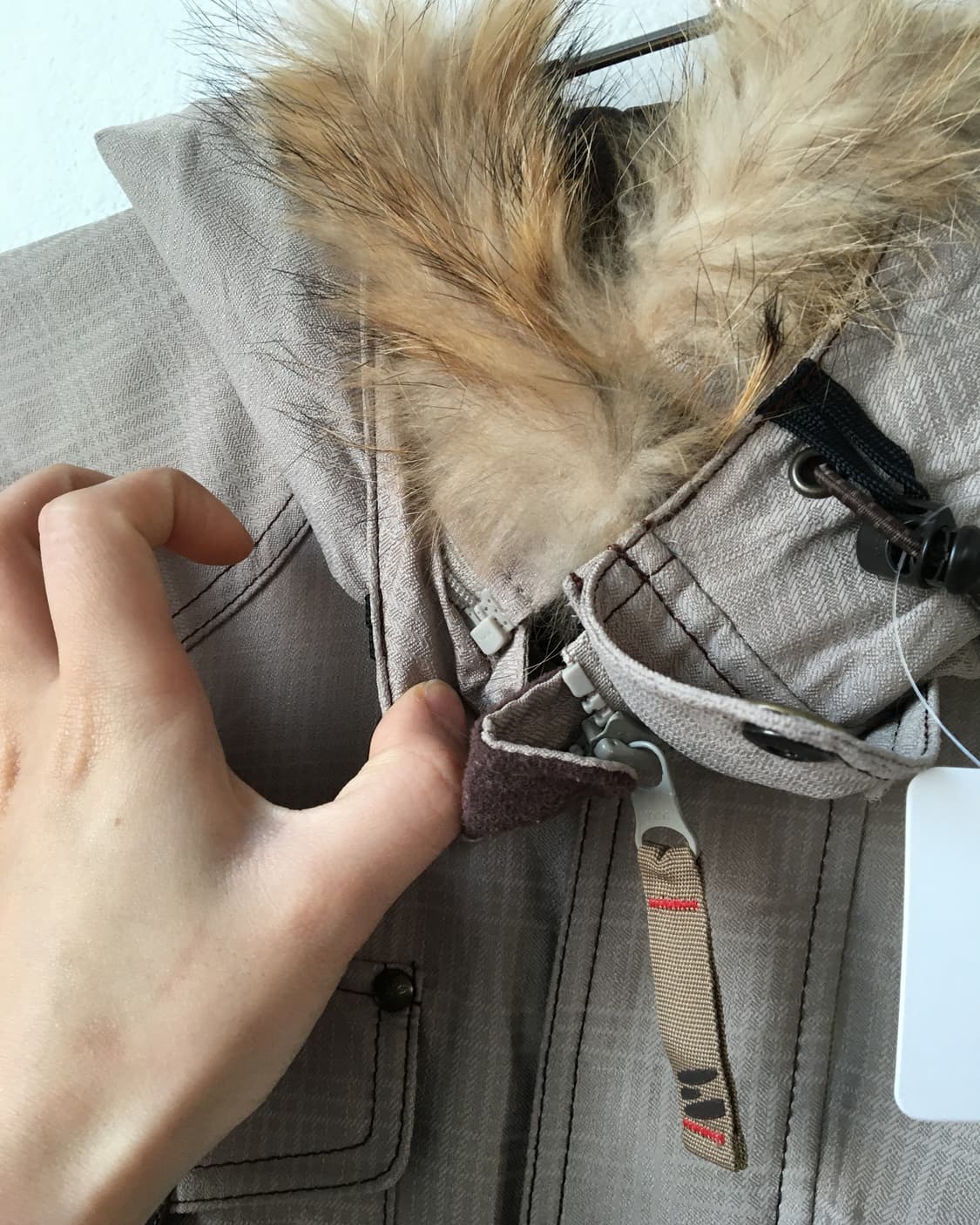 Fake fur hood jumpsuit 상품이미지5