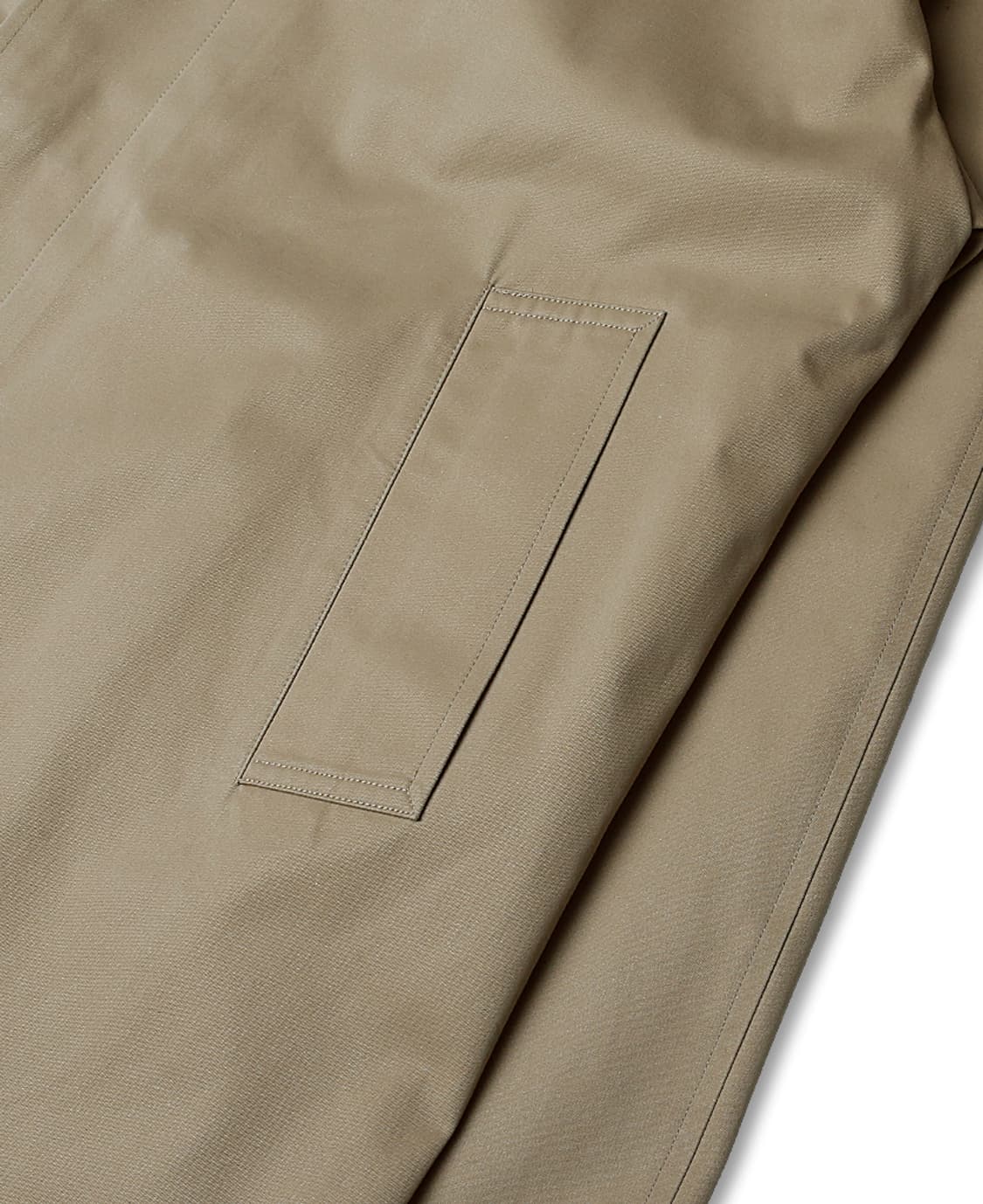 링자켓 [Ring Jacket] 베이지 코튼 히든버튼 나그랑 코트 상품이미지4