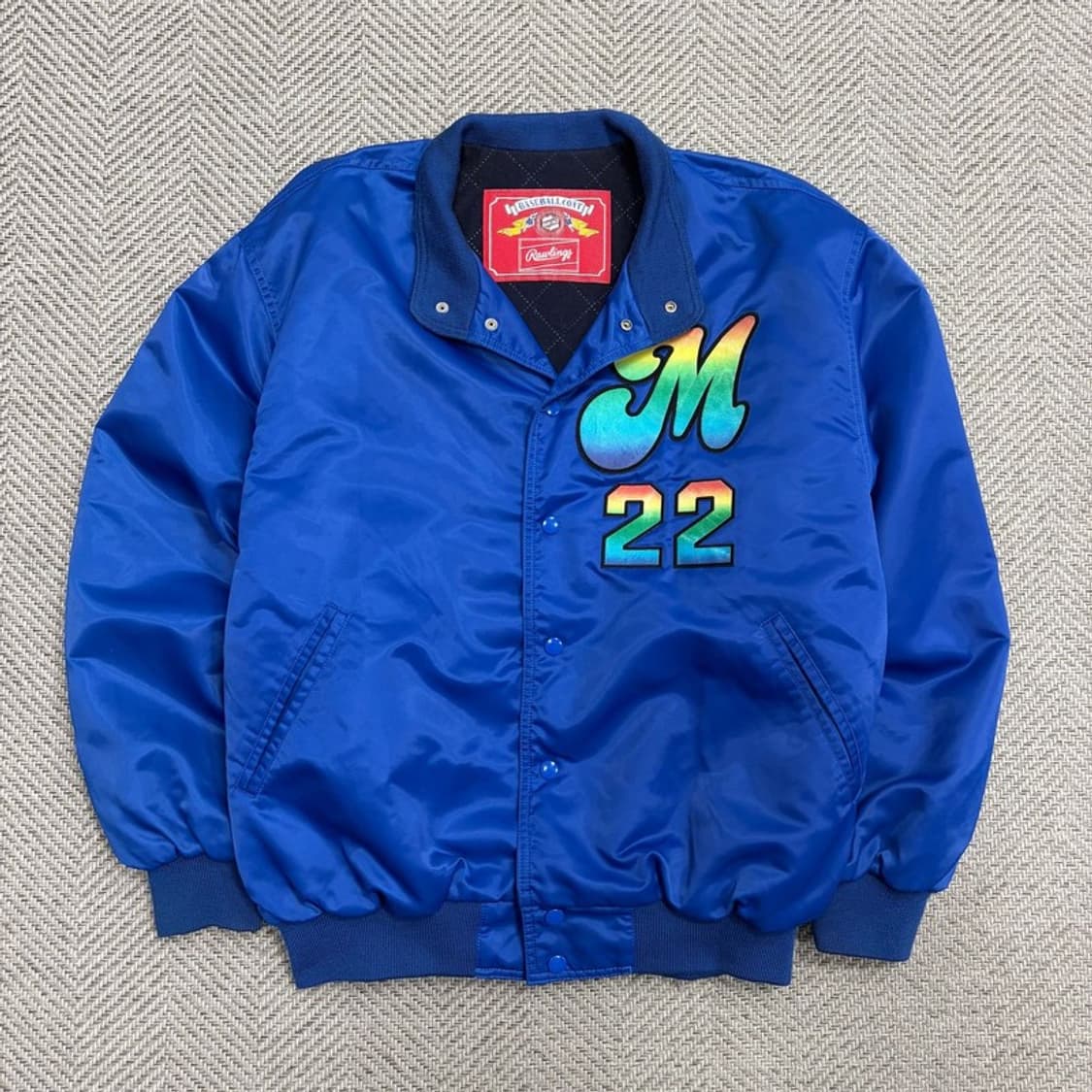 롤링스 빈티지 베이스볼 스타디움  자켓 v1853 상품이미지1