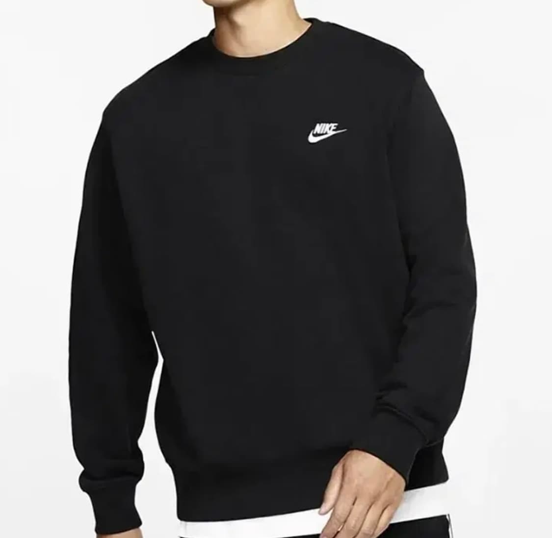 [XL] Nike 나이키 베이직 블랙 라운드 맨투맨 상품이미지4