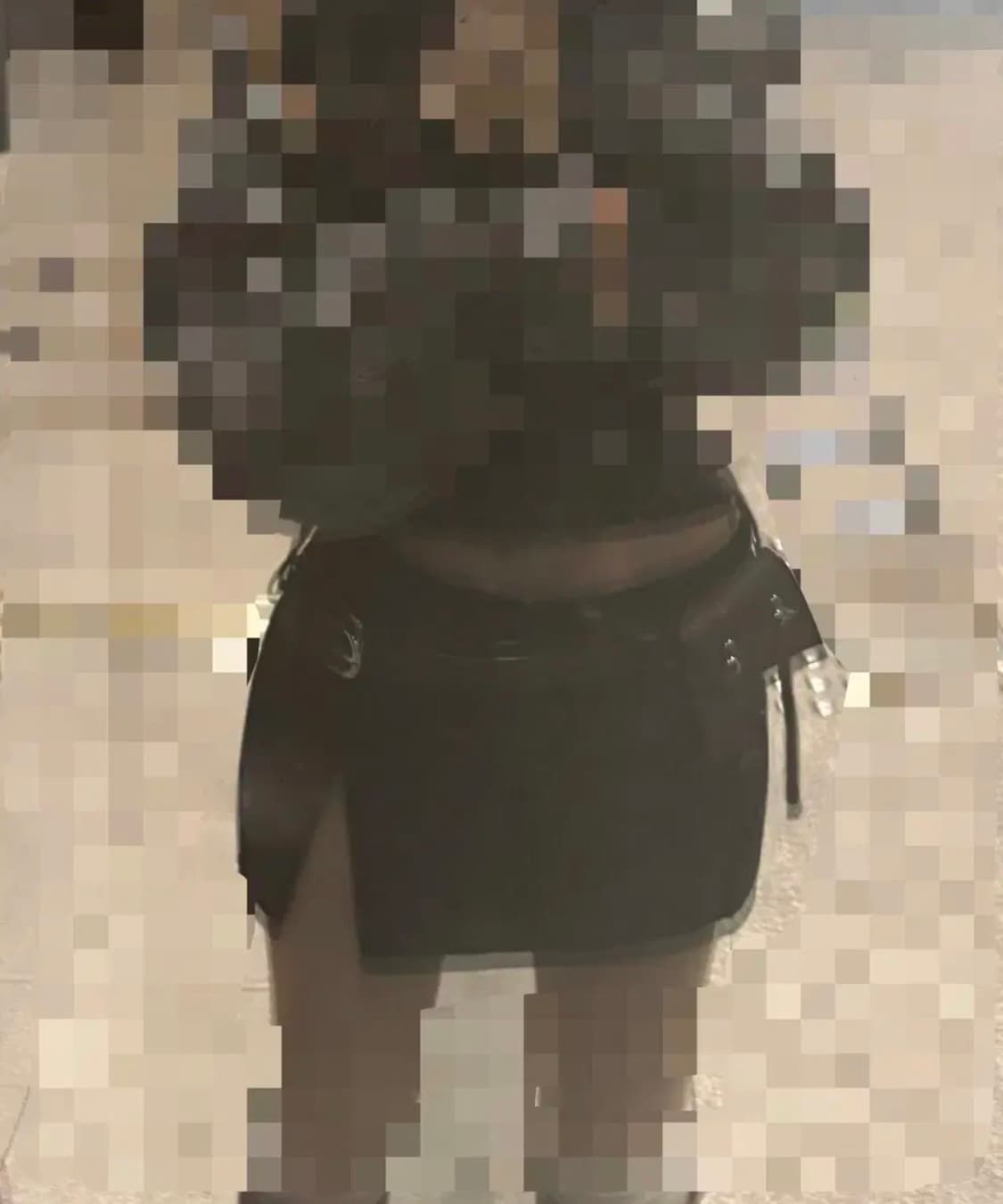 에이시네틱스aesynctx ASYMMETRIC 미니스커트 로우라이즈스트랩 상품이미지7