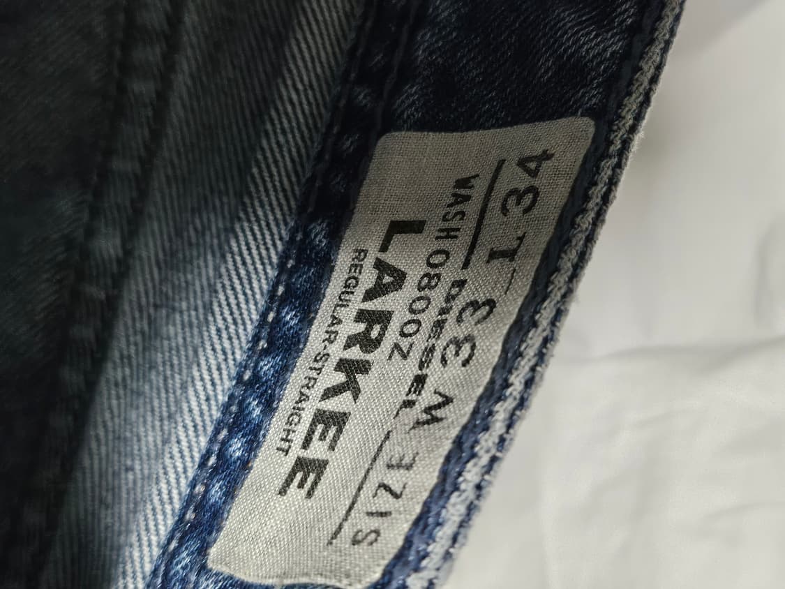 디젤 워싱 스트레이트 진 데님팬츠 33 상품이미지4