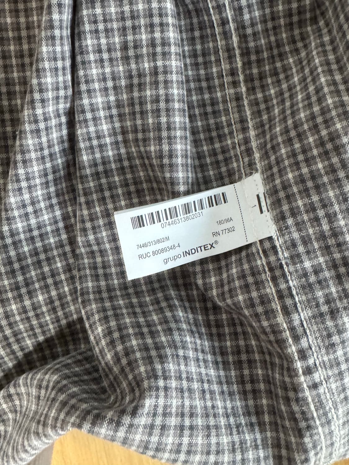 자라 체크셔츠  상품이미지4