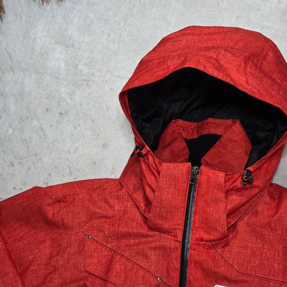 아이더 오렌지 스노우 점퍼 상품이미지2