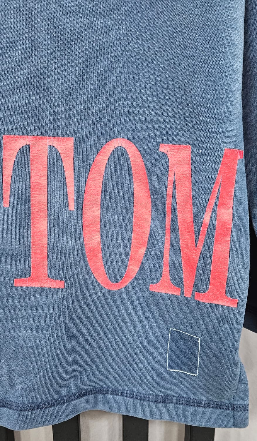 (vtg)타미힐피거  기모 맨투맨 네이비 L 상품이미지4