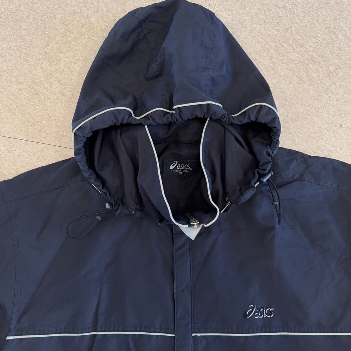 90s 아식스 올드스쿨 기모 바람막이 상품이미지2