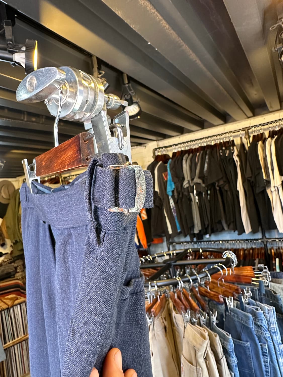 Old 영국군 British RAF 밀리터리 원턱 드레스 슬랙스 팬츠 상품이미지6