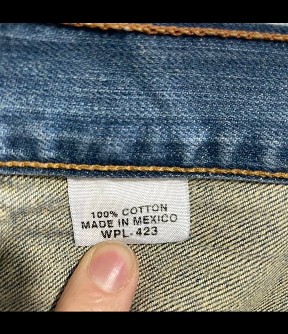 리바이스 501 데님팬츠 상품이미지3