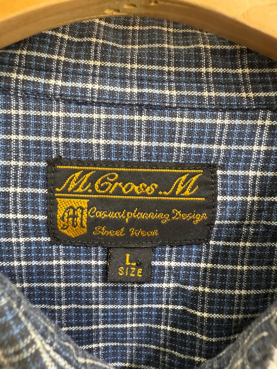 M.CROSS.M  체크 셔츠 상품이미지7