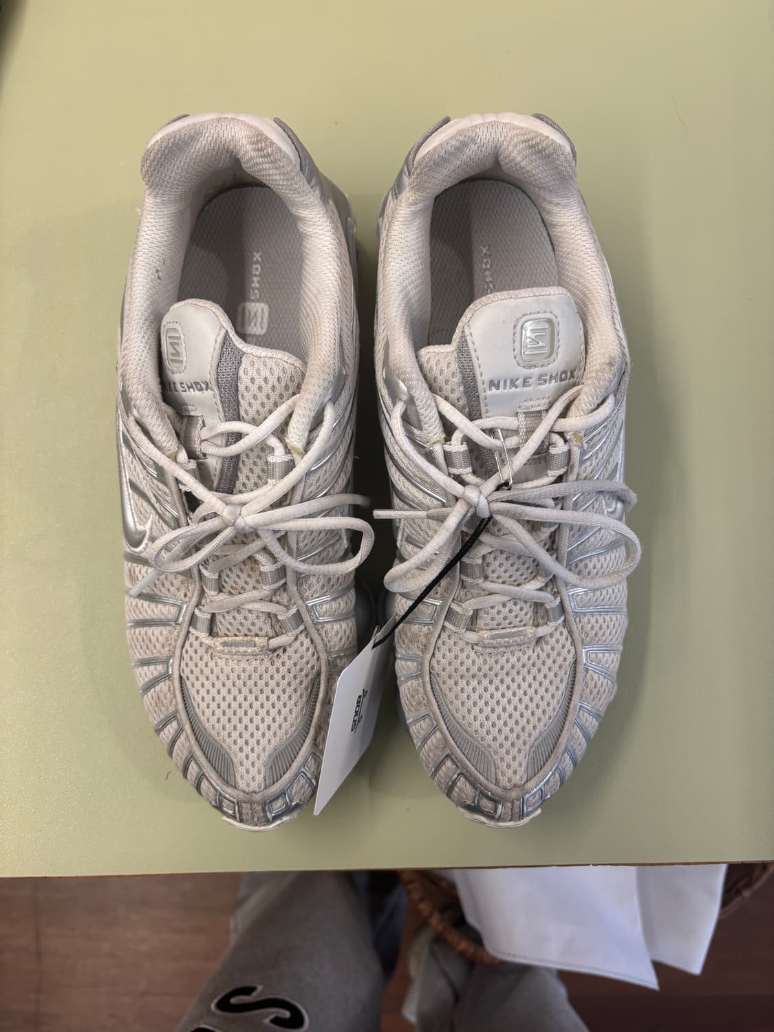 Nike shoxs TL metalic silver 상품이미지1