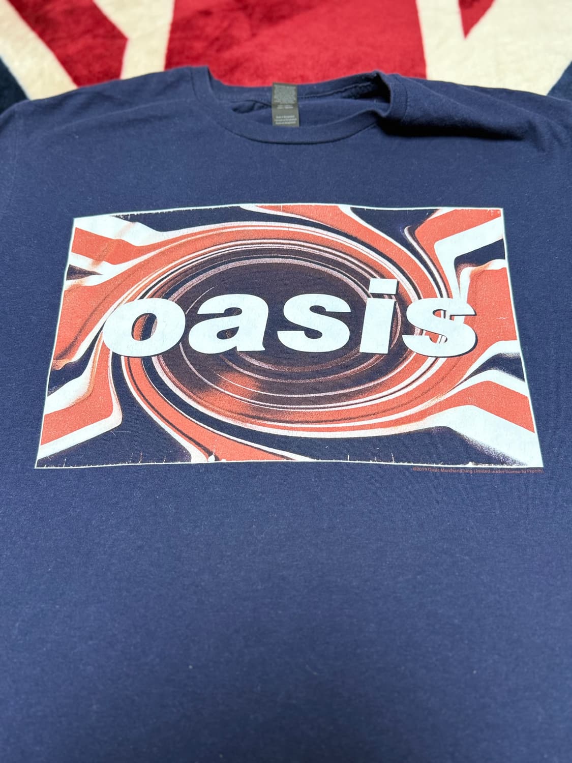 공식 오아시스 유니언잭 티셔츠 상품이미지3