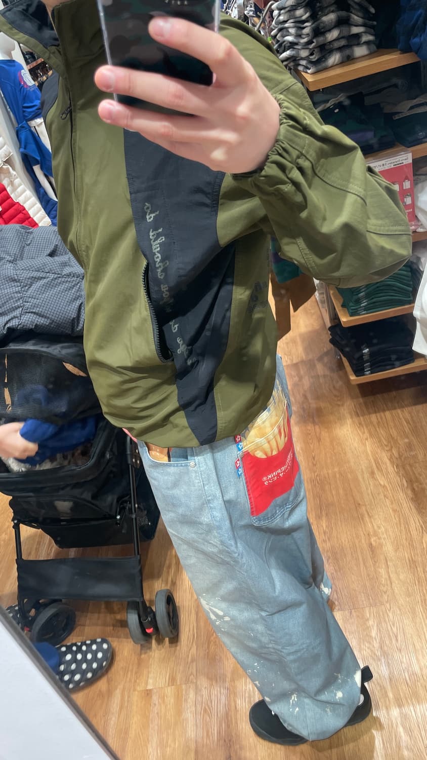 반디더핑크 데님 상품이미지1