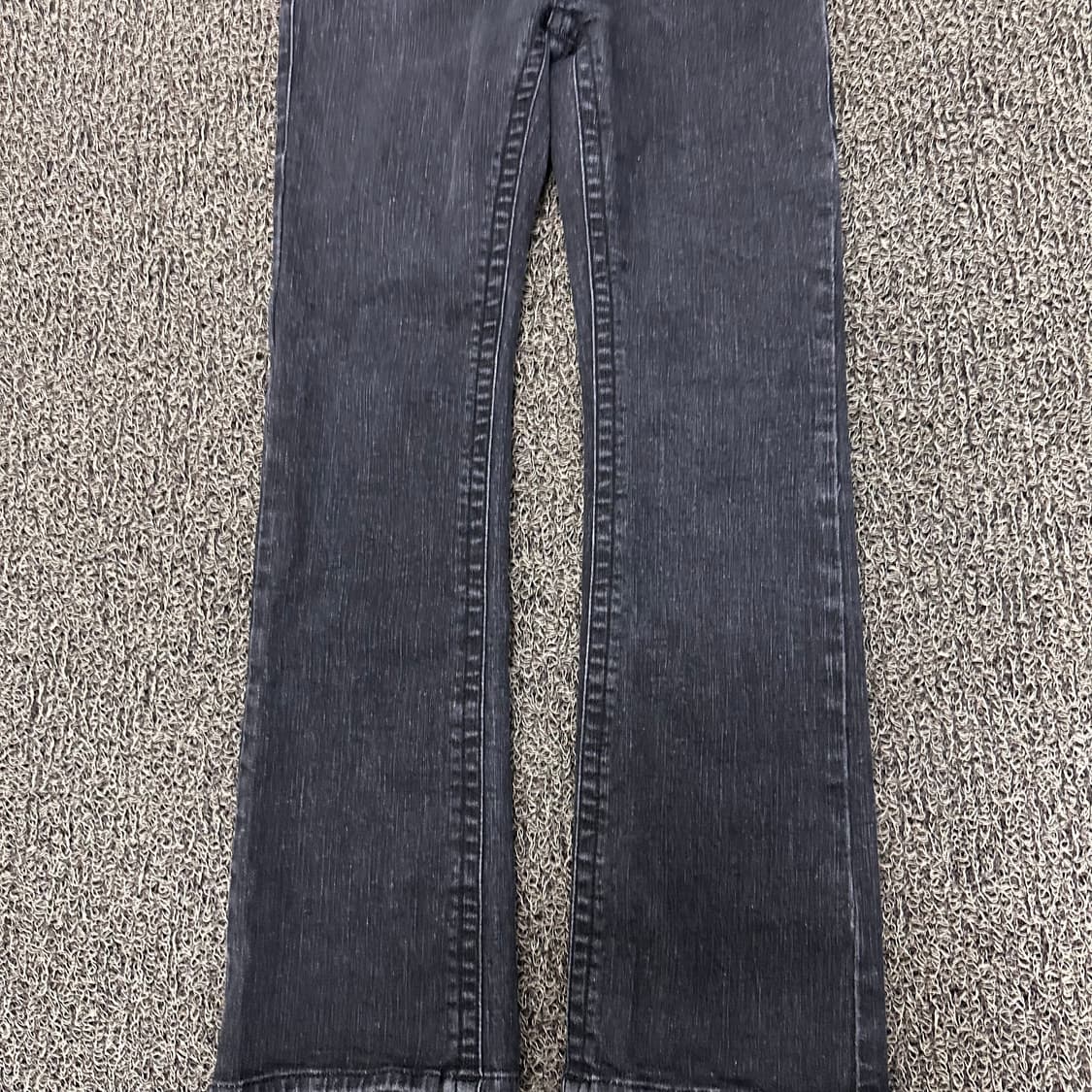 트루릴리젼 여성 데님 흑청 청바지 부츠컷 팬츠 26인치 상품이미지3