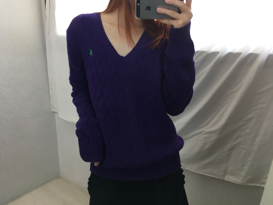 폴로 랄프로렌 꽈배기 니트 상품이미지5