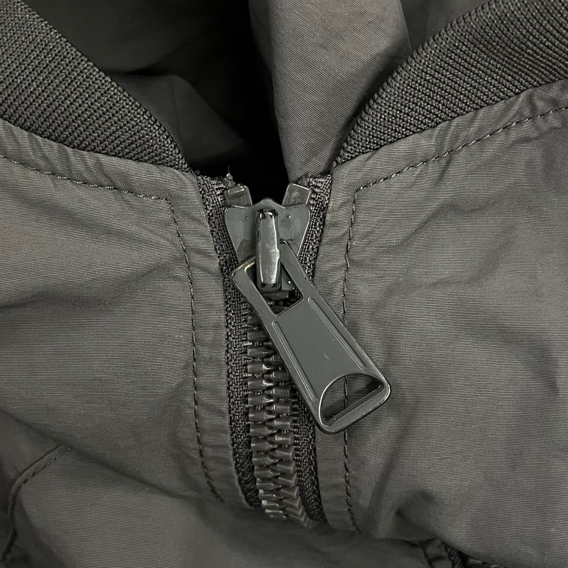 [정품] sieg 지이크 그레이 회색 봄버 자켓 b10 상품이미지6