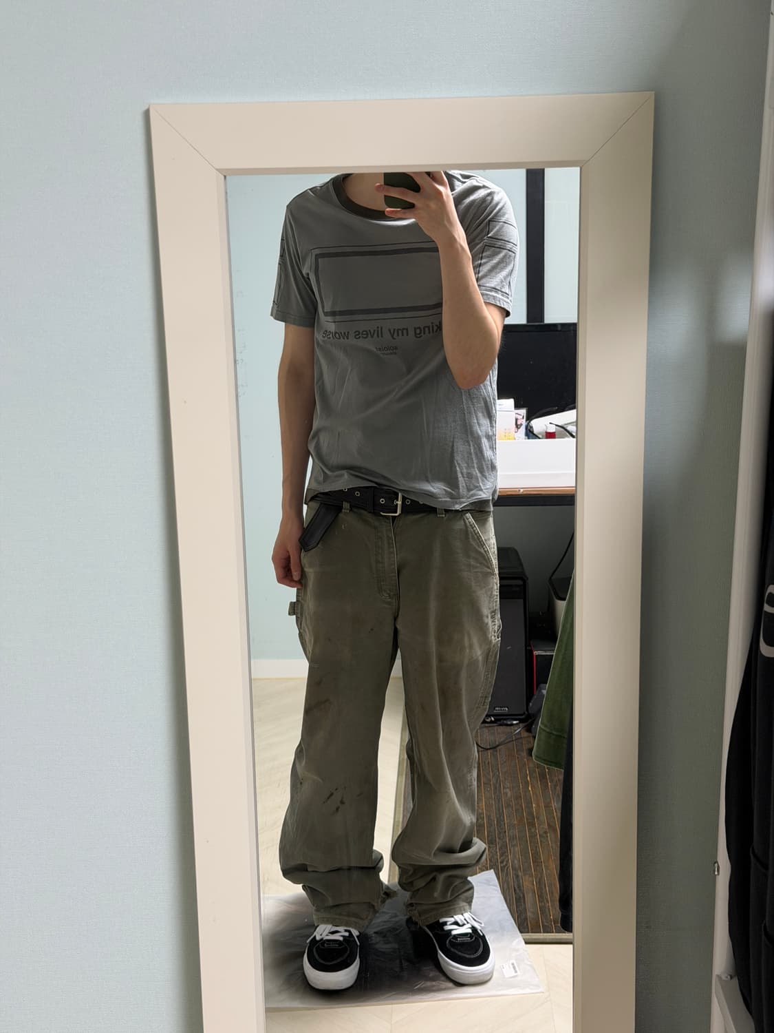 빈티지 칼하트 카펜터 팬츠-B11 MOS (32x34) 상품이미지2