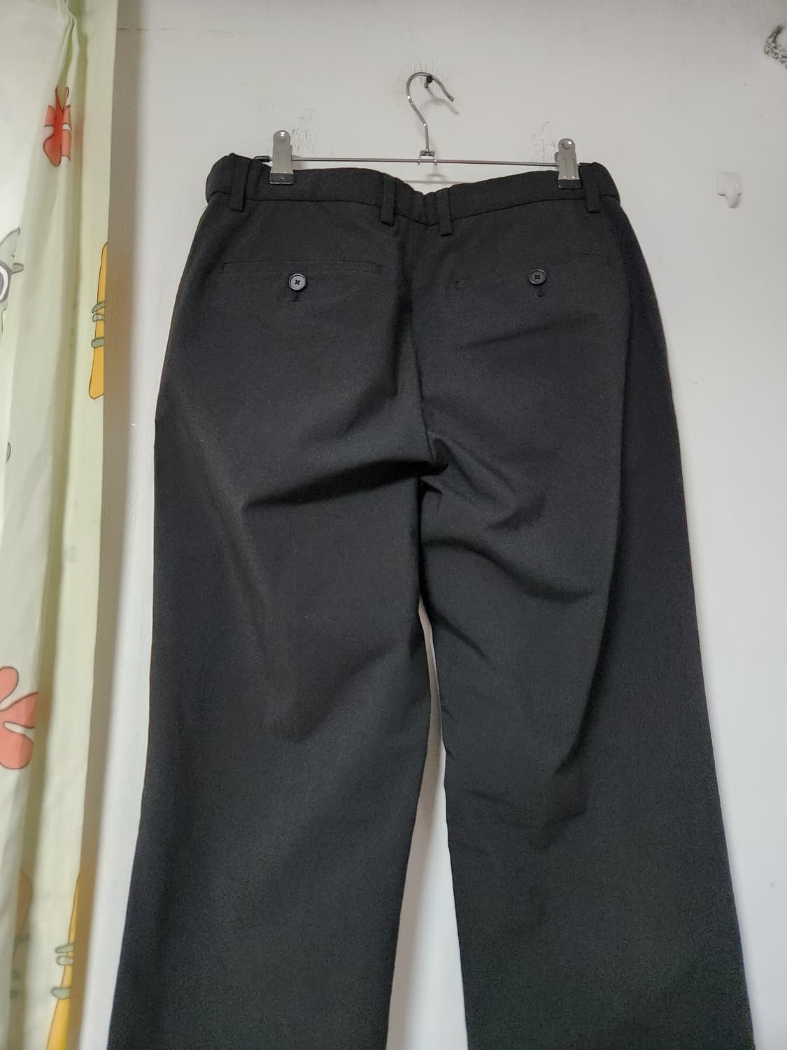 무신사 남성 블랙 정장 바지 슬랙스 30 상품이미지4