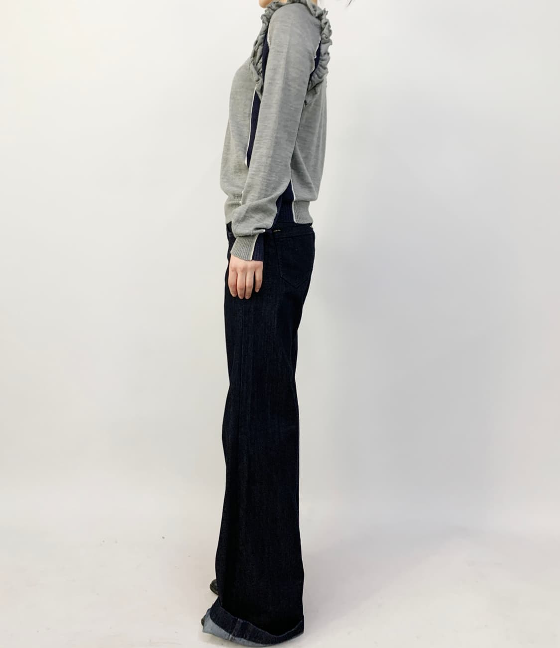 준야 와타나베 꼼데 가르송 프릴 니트 상품이미지3