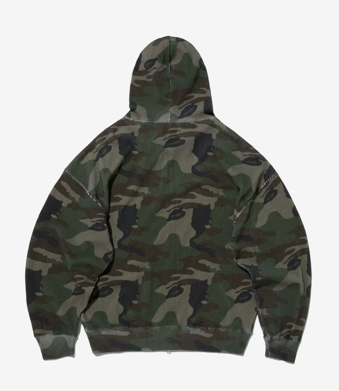 (택포+수수료 포함) 스웨이드 써멀 카모 후드집업 상품이미지2