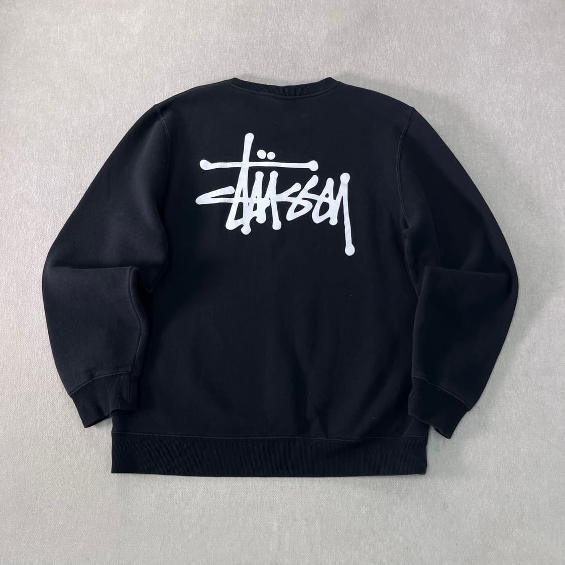 100 스투시 베이직 맨투맨 상품이미지1