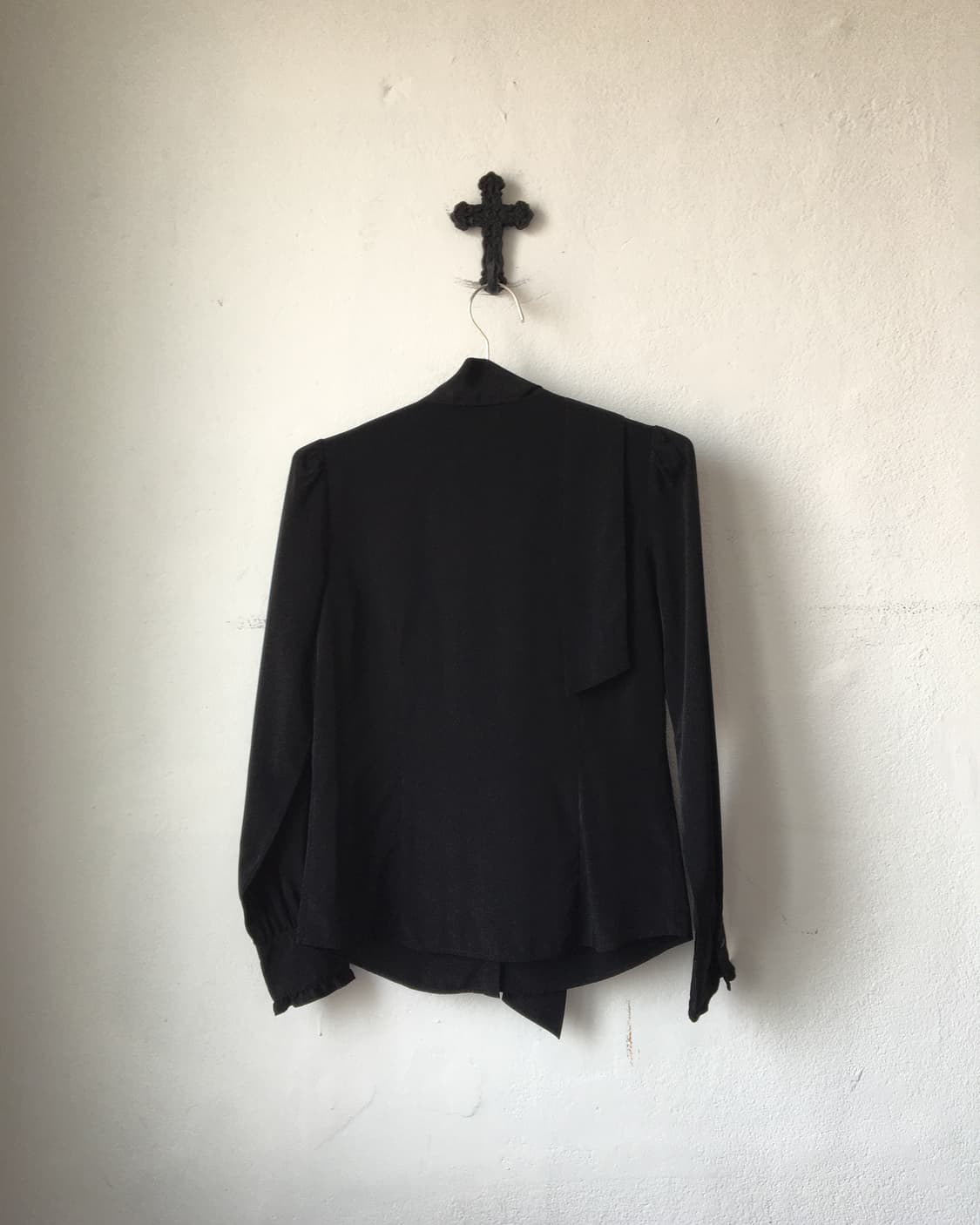 Tied point frill shirt 상품이미지2