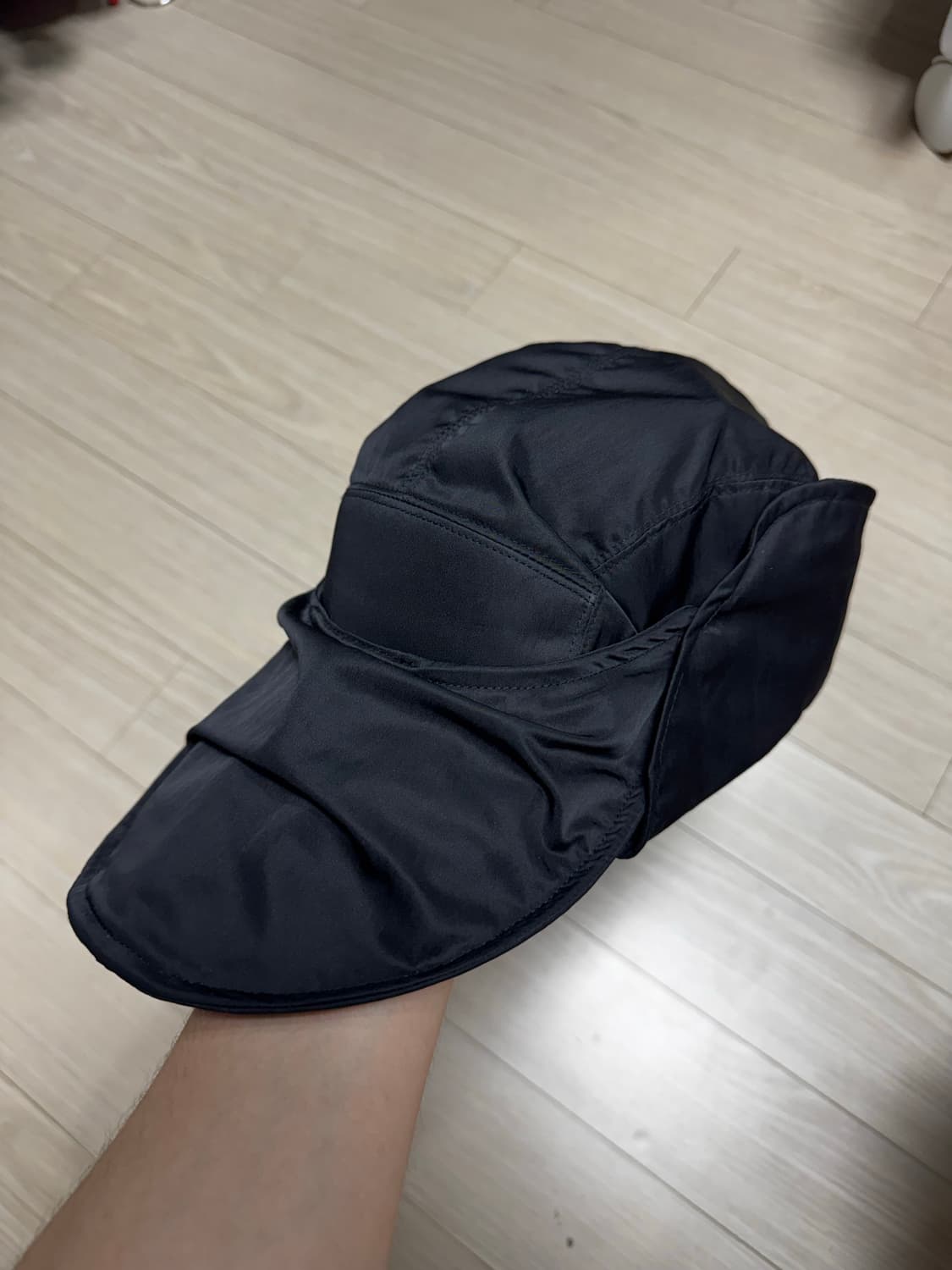 JULIUS 율리우스 블랙 트루퍼햇 캡 모자 상품이미지2