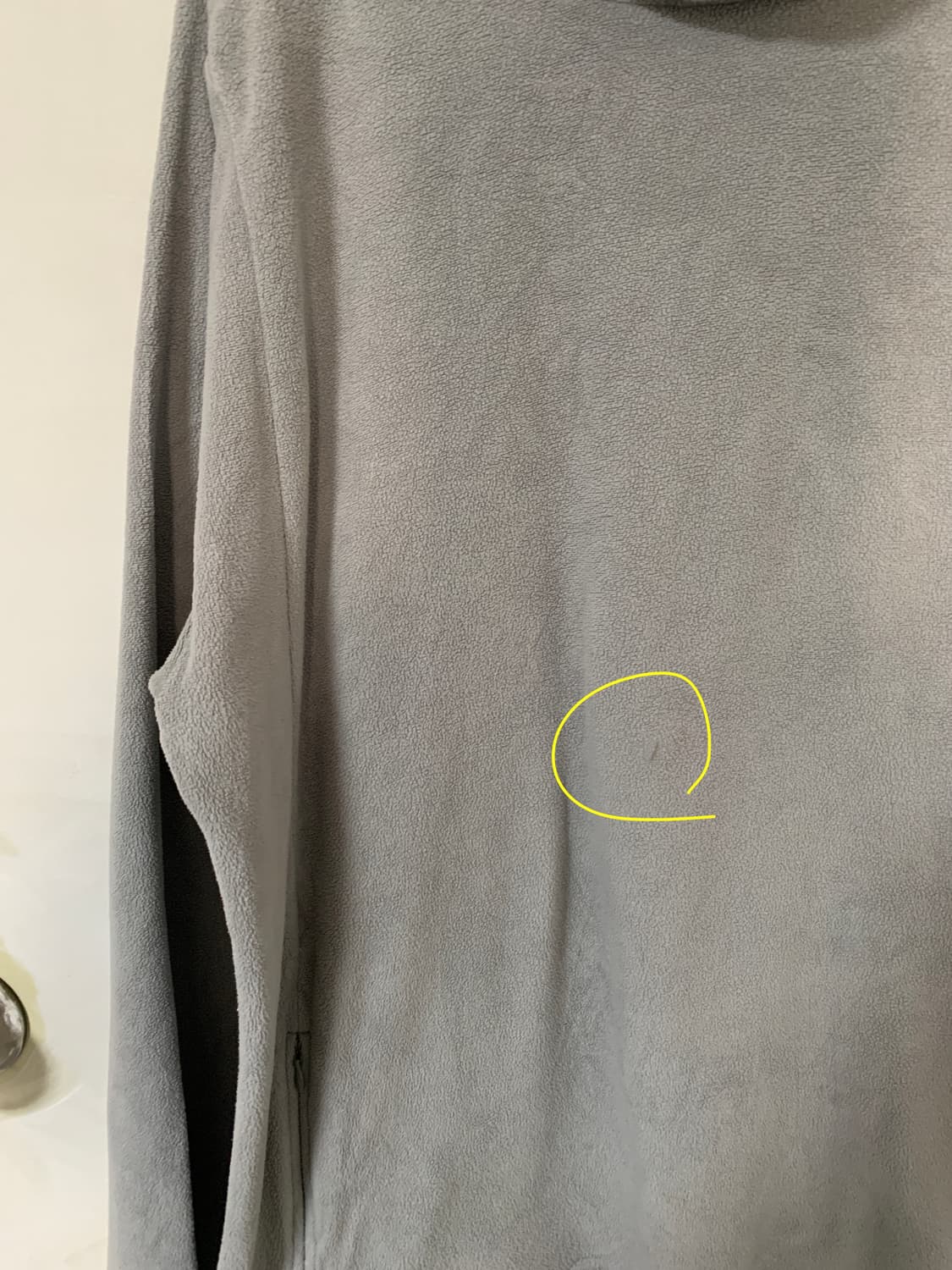 챔피온 하프집업 플리스 포켓 포함 상품이미지9