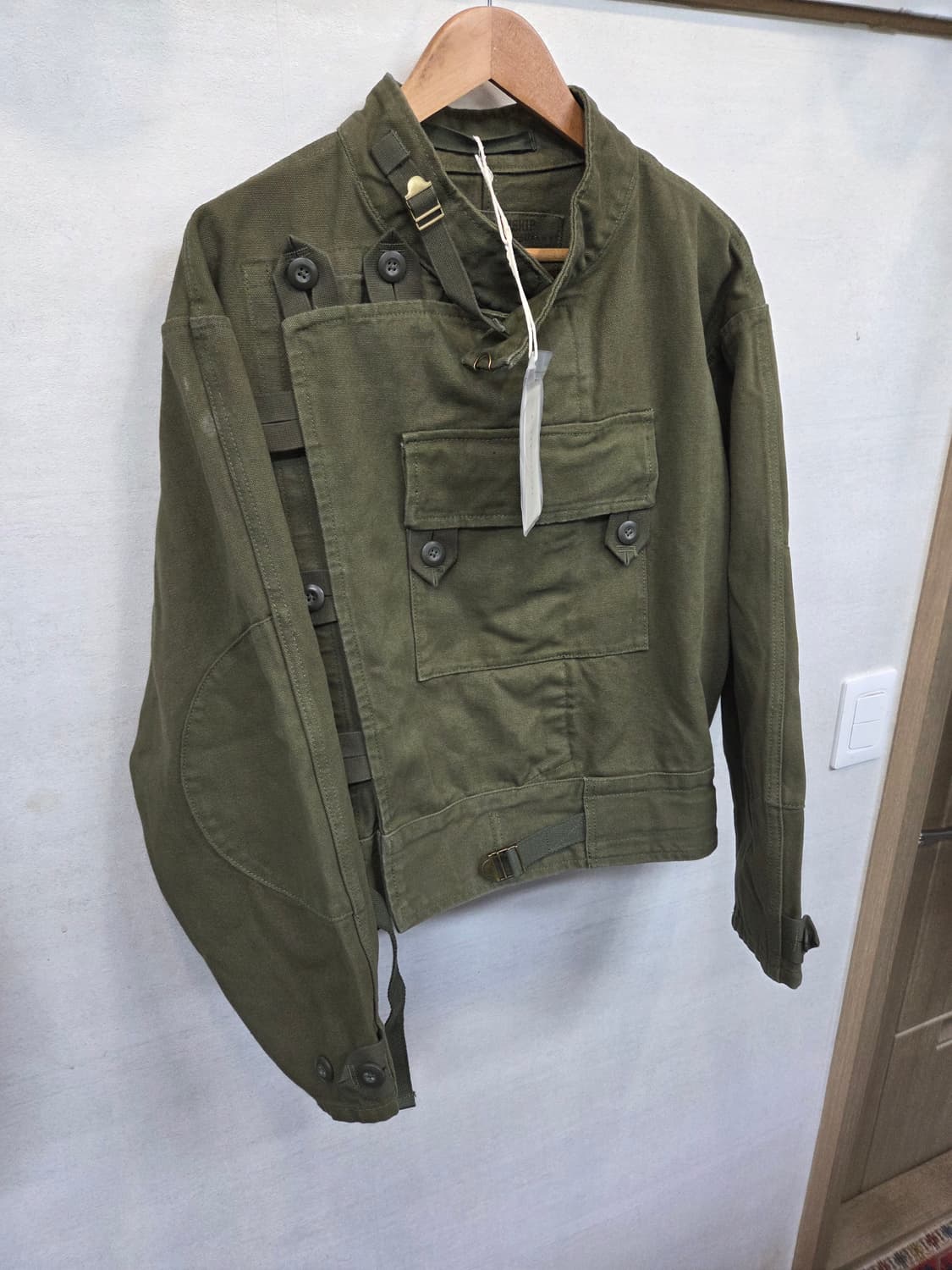 스웨덴군 복각 모터사이클 코튼 자켓 m L 상품이미지6