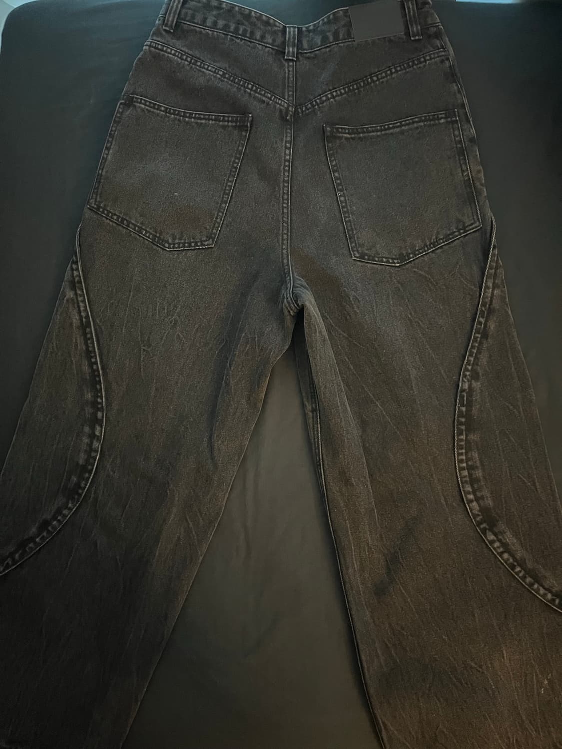 애드오프 데님 팬츠 상품이미지3