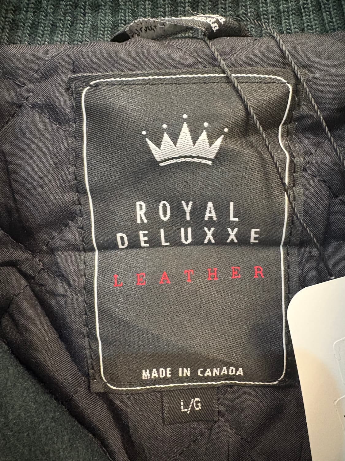 USA 빈티지 레더 바시티자켓 B56 상품이미지3