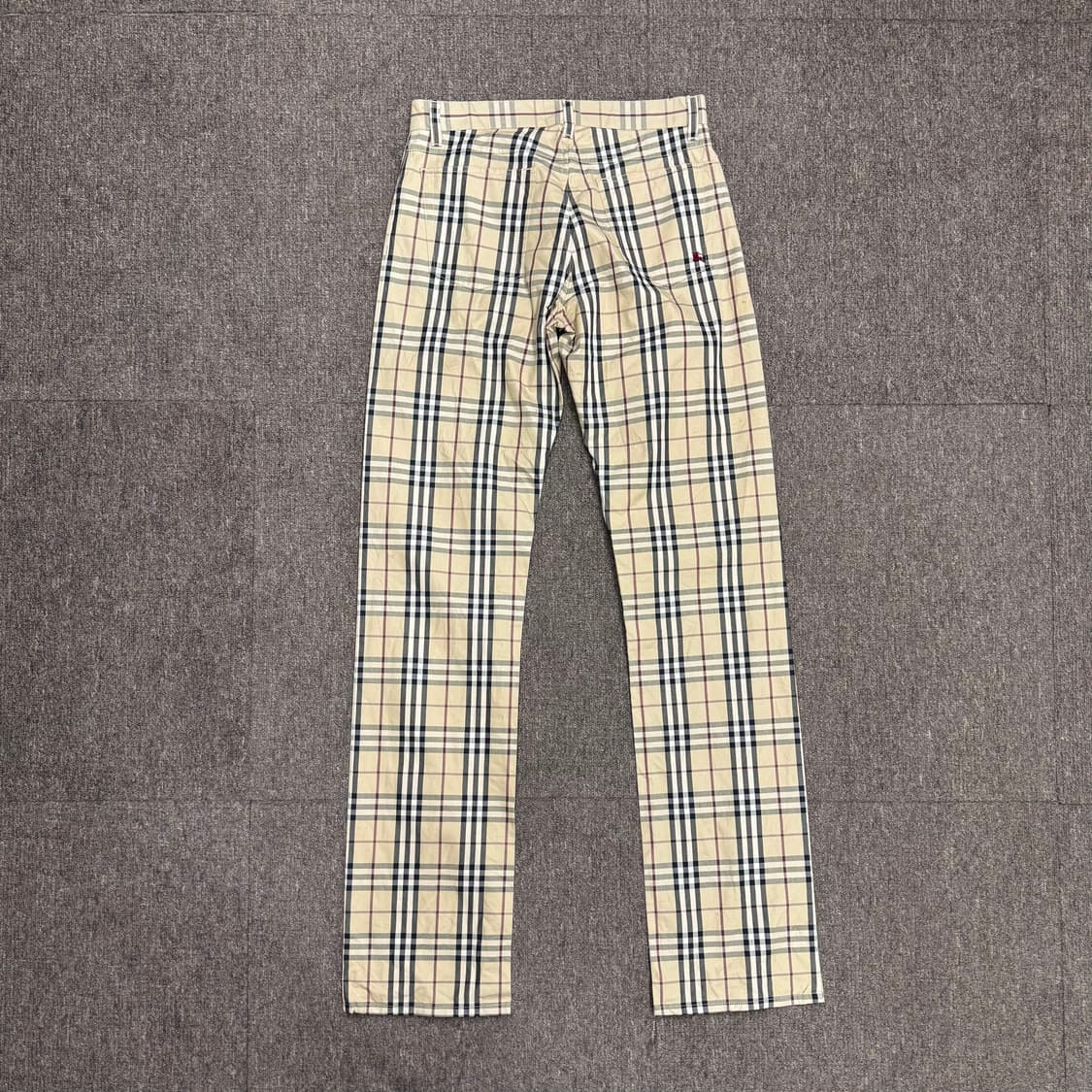 버버리 제팬 블랙라벨 코튼 스트레이트 팬츠 (29)  상품이미지5