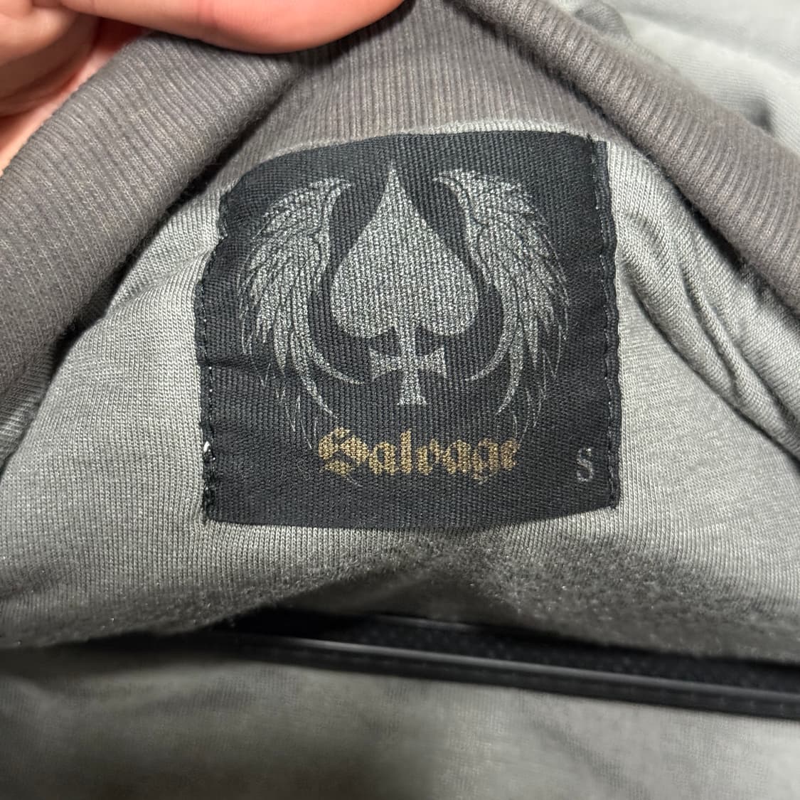 Salvage 핸드 크래프트 타이다이 프린팅 디테일 집업 후디 상품이미지5