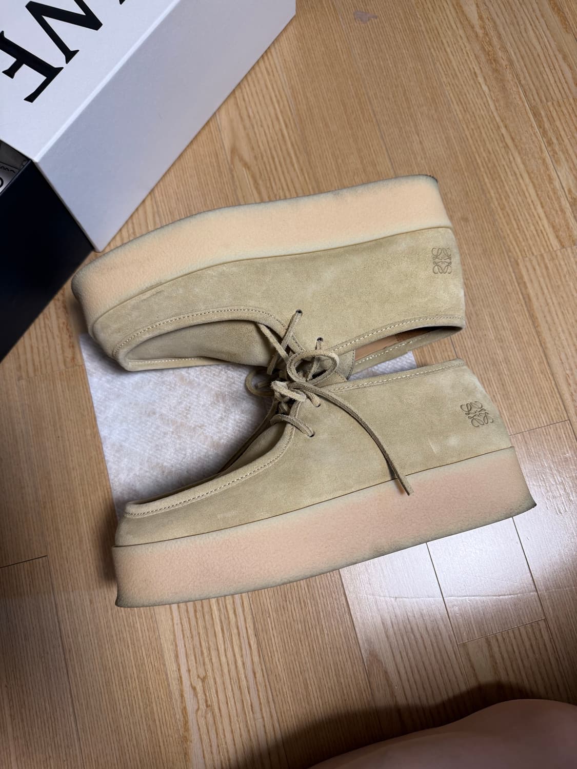 로에베 웨지 레이스업 43 상품이미지4