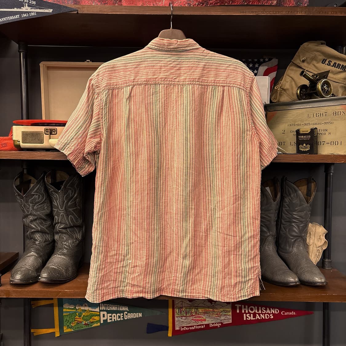 00s 파타고니아 오가닉코튼 헴파시스 스트라이프 린넨셔츠 N1023 상품이미지2