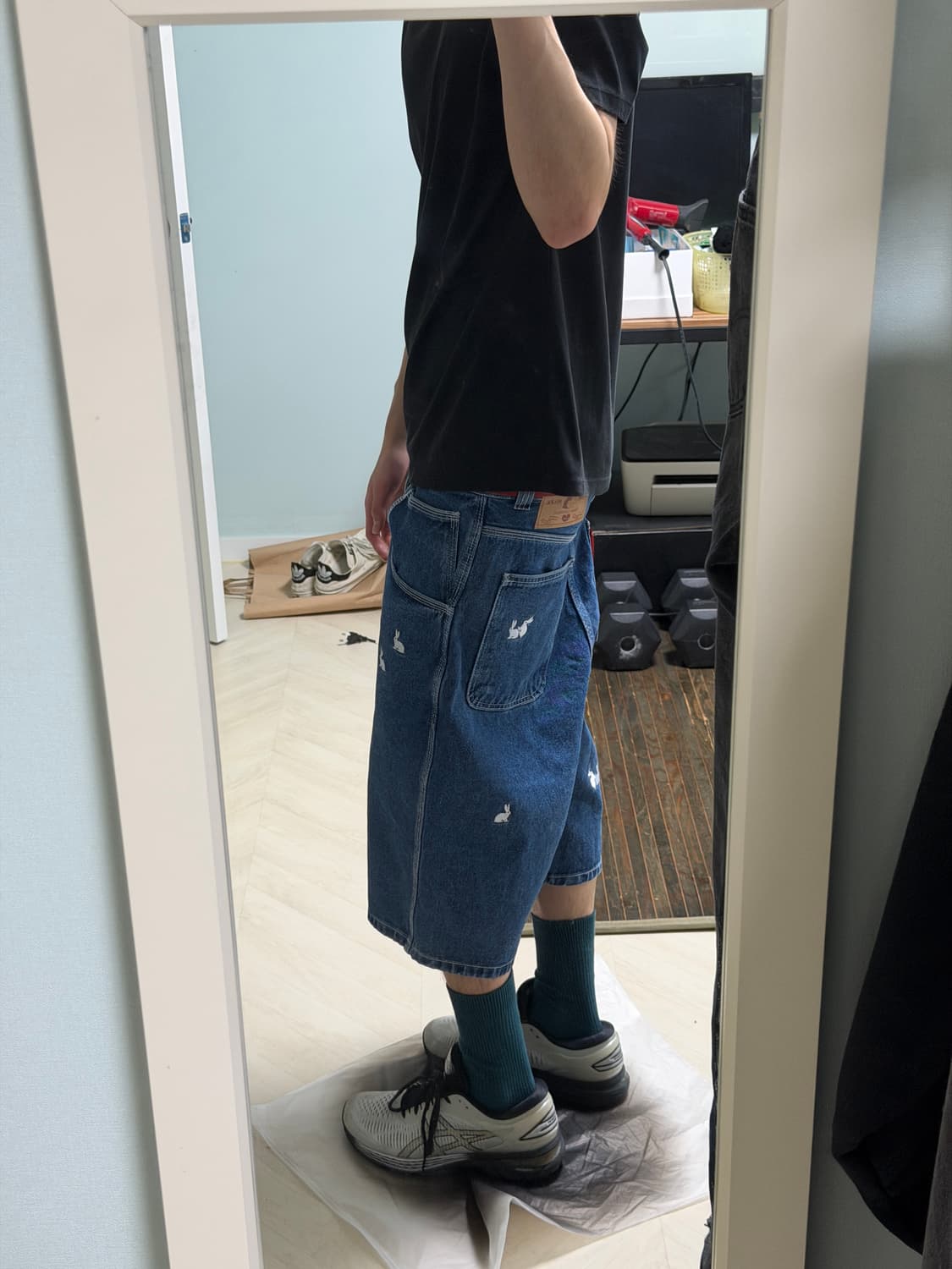 까르네볼렌테 Bunny Bonanza Blue 쇼츠(30) 상품이미지4