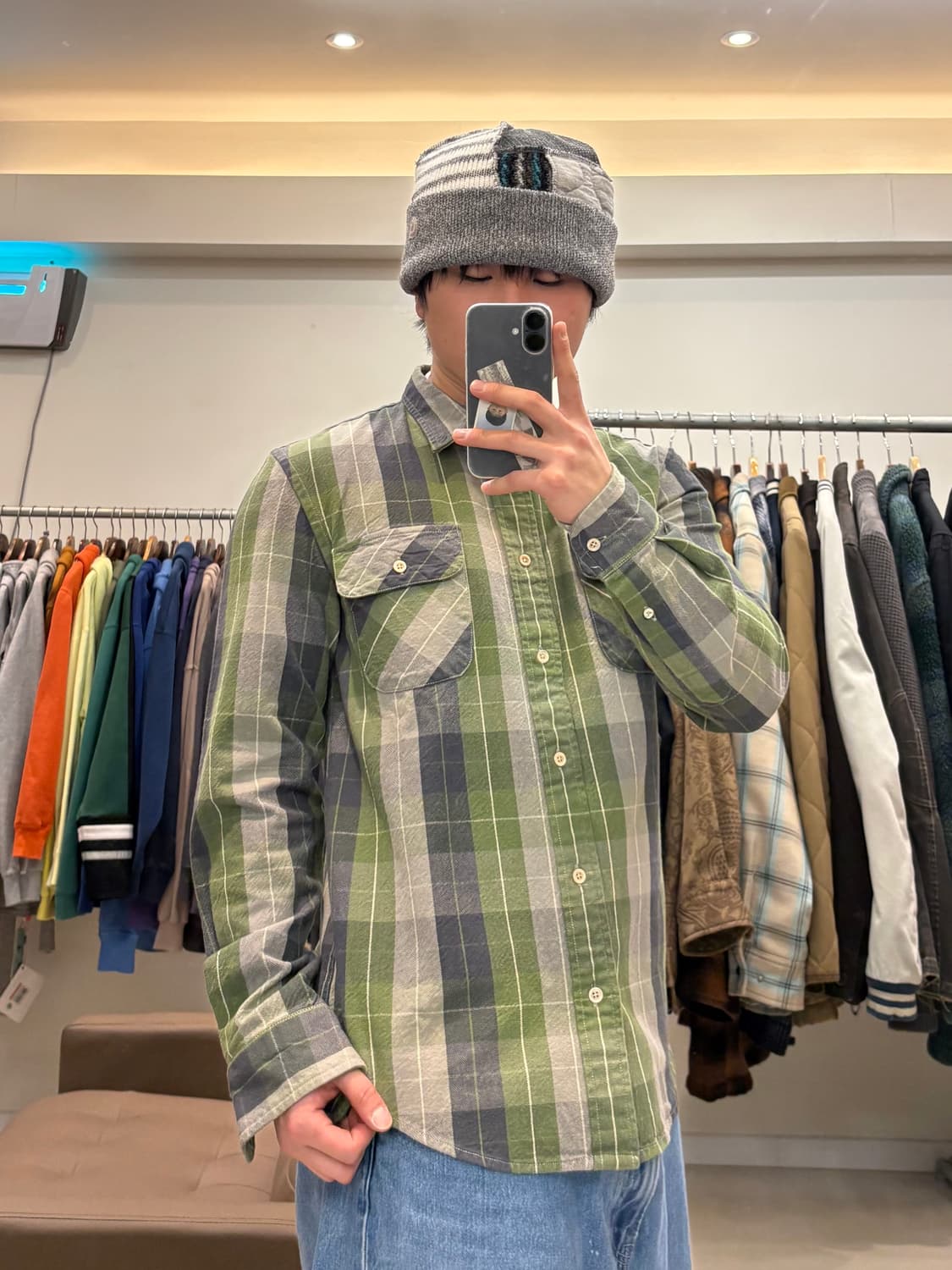 리바이스 웨스턴 체크 셔츠 상품이미지7