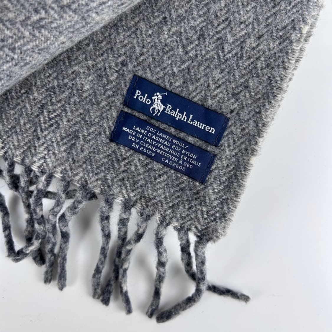 6903 - 폴로 랄프로렌 그레이 체크 머플러 상품이미지2