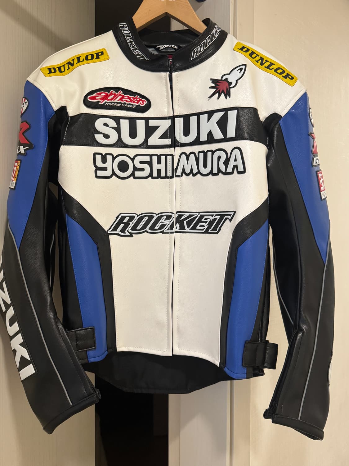 SUZUKI 스즈키 요시무라 바이크 레이싱 자켓 L 상품이미지1