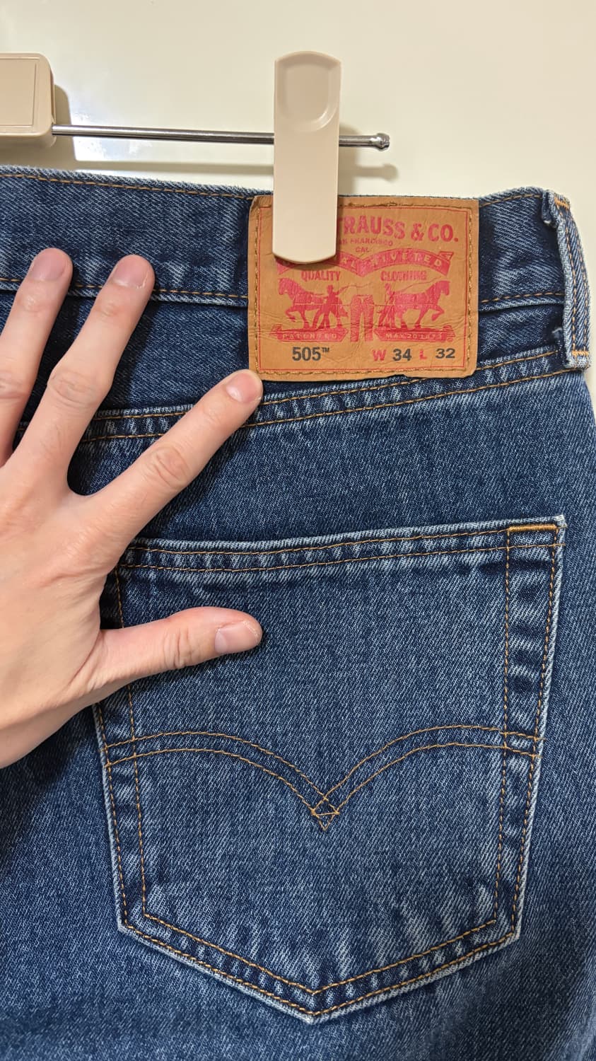 리바이스505 허리:34 기장:32 상품이미지5