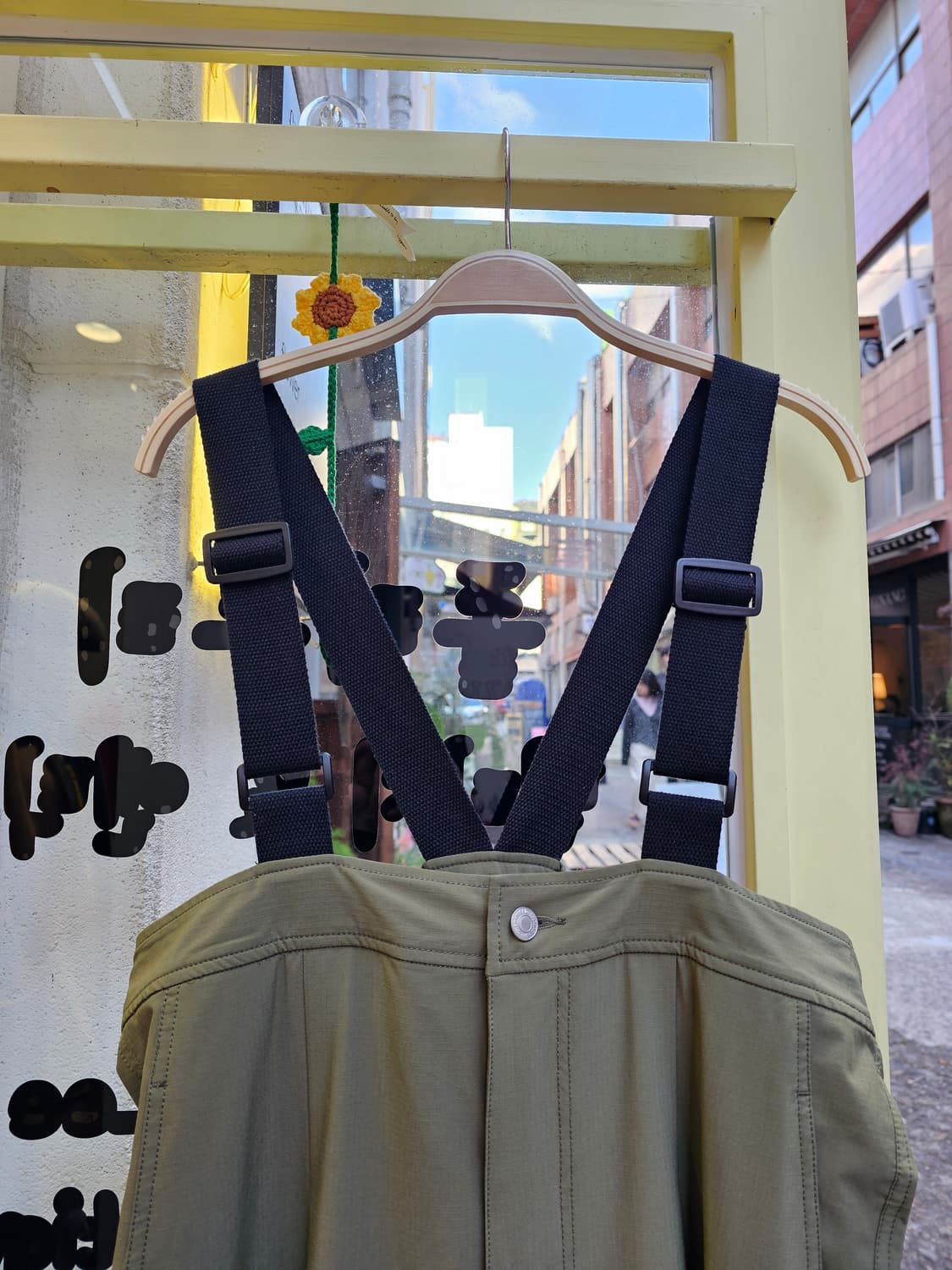 Titicaca 카키 핀턱 오버롤 상품이미지4