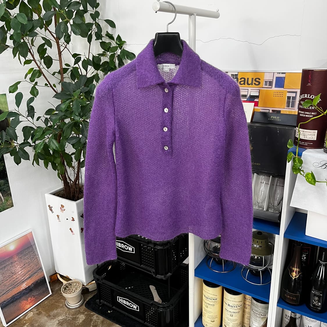 빈스 모헤어 니트 XS 상품이미지1