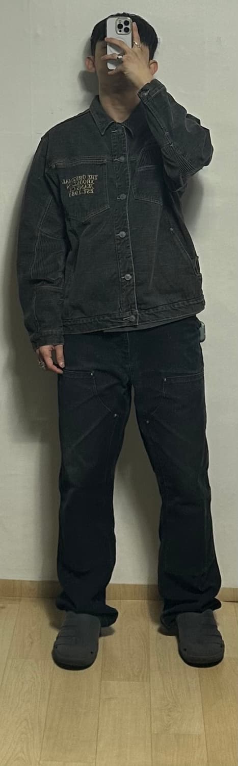 칼카니 스펠아웃 데님 자켓 상품이미지5