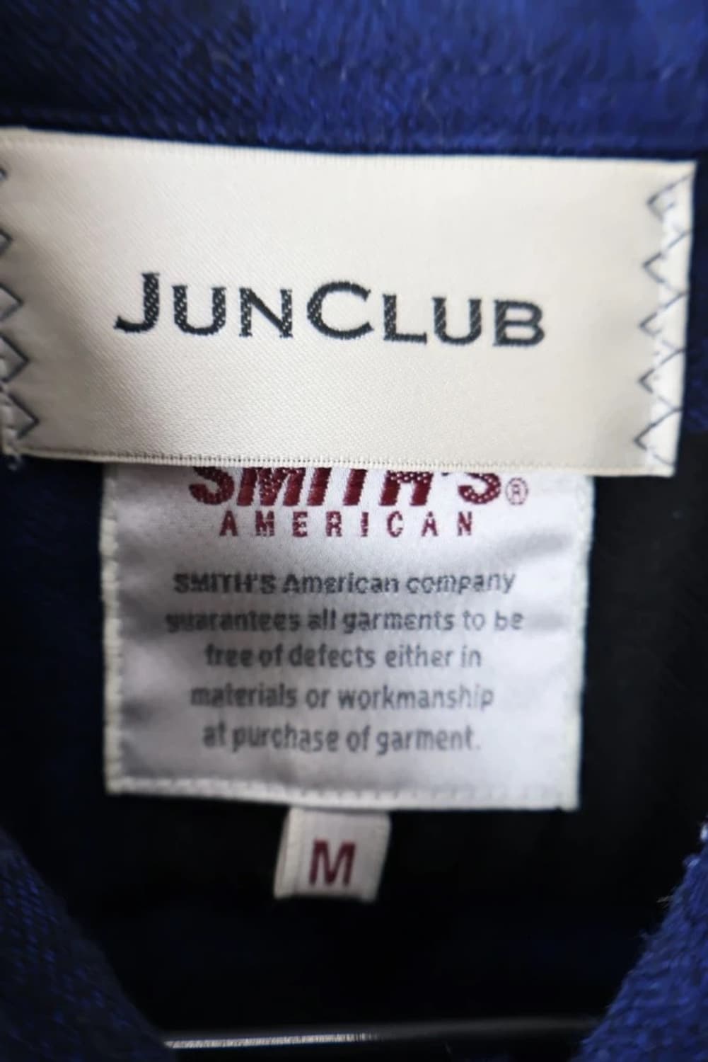 JPN Jun Club Blue Check Shirt 상품이미지6