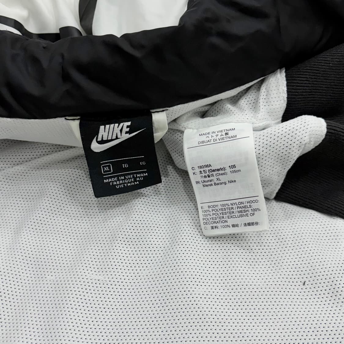 나이키 빅스우시 빅로고 윈드러너 바람막이 자켓 105 xl 상품이미지3