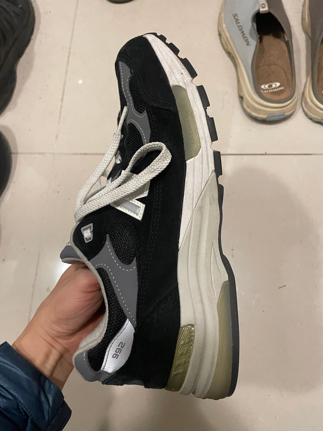 뉴발란스992 280 블랙그레이 상품이미지2