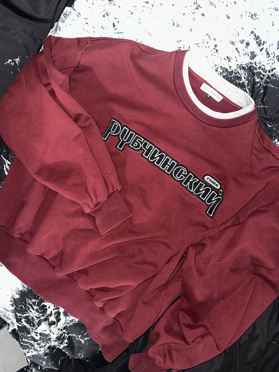 고샤루브친스키 더블카라 맨투맨 상품이미지1