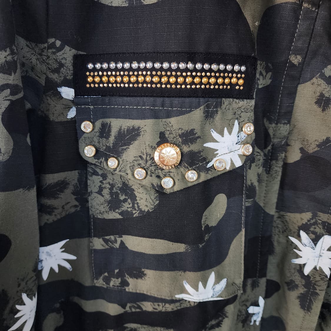 에고이스트 밀리터리 카모플라쥬 야상 자켓 상품이미지3