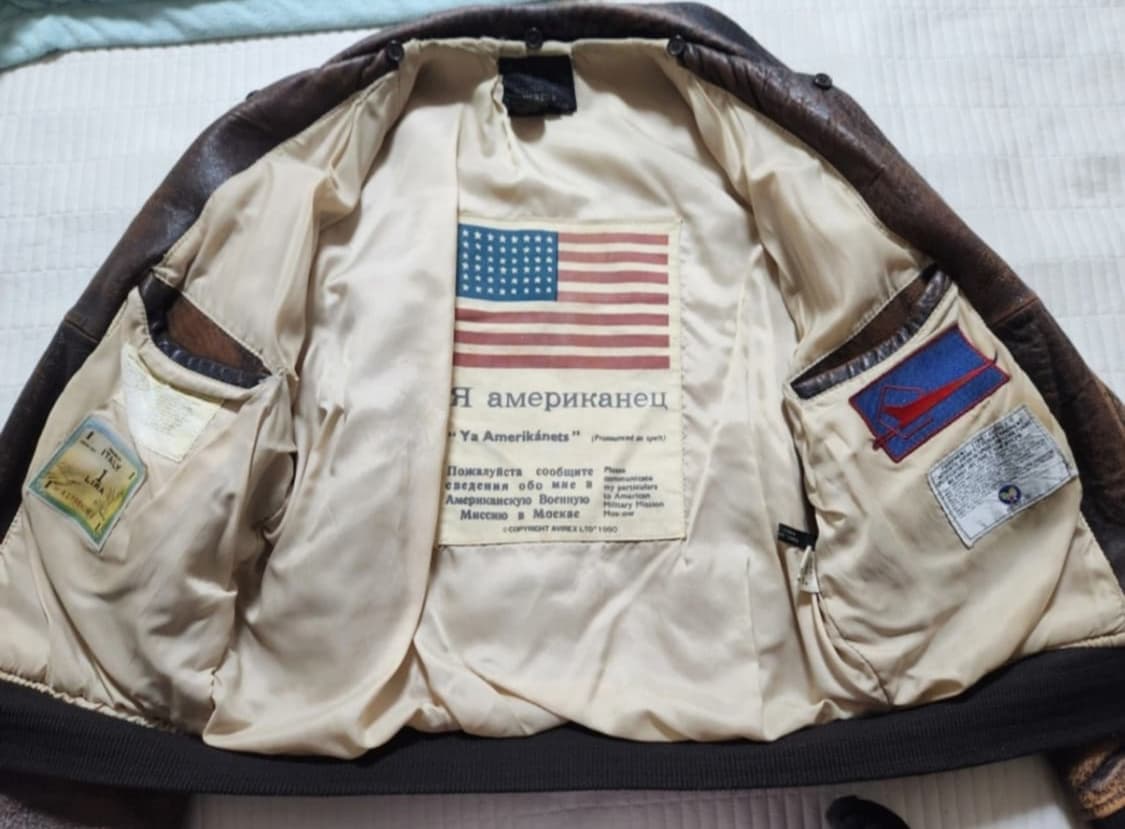 아비렉스 G-1 플라이트 자켓 상품이미지4